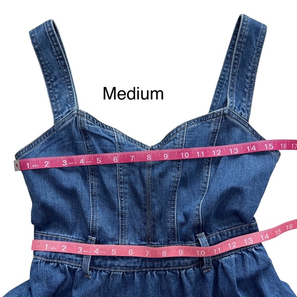 Forte Tiered Denim Western Maxi Dress - Picture 11 of 16